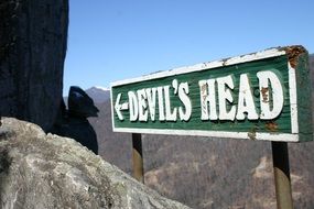 pointer devil head in the mountains