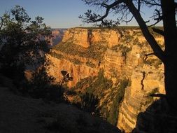 Beautiful and colorful landscape of West Trail in Utah, America