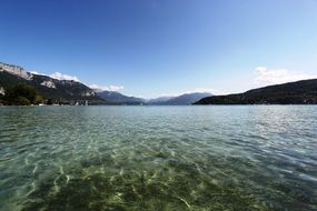 Annecy Lake water