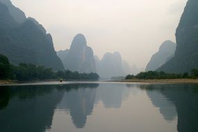 Gulin Mountains landscape Asia China