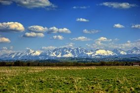 Amazing mountain landscape, Poland, Tatry