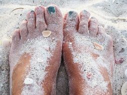 Feet In Sand