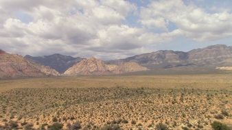 panorama of Redrock Canyon, Nevada