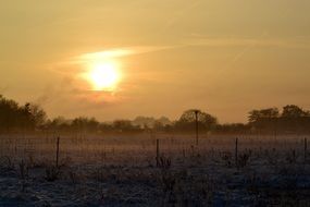 ,winter magic landscape