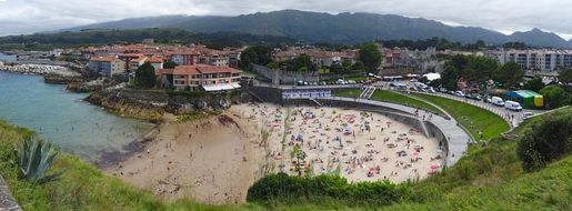 beach in asturias
