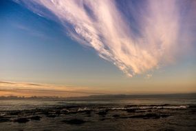 pink dawn over andalusia