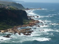 rocky coastline of South Africa