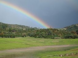 fascinating Rainbow landscape