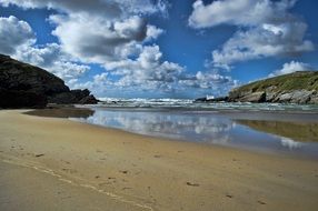 stunningly beautiful Beach on Sea coast