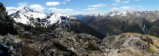 Avalanche Peak,New Zealand