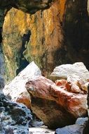 stone cave in thailand