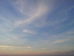 Beautiful sky in summer
