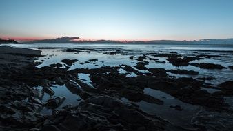 rocky beach in calahonda