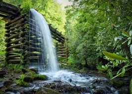 magnificent Waterfall Landscape