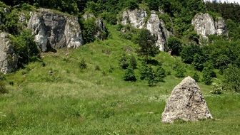 limestones rocks hiking