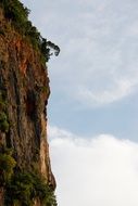 precipitous rock in Thailand
