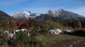 Tatras in Slovakia in autumn