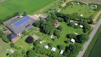 Farm Holiday Airphoto Nature