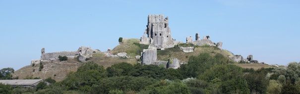 Corf Castle is a landmark in England