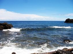 beautiful ocean landscape in good weather