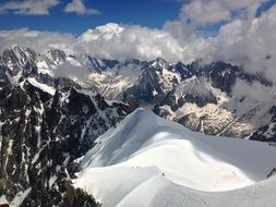 Hiking on a Mountains