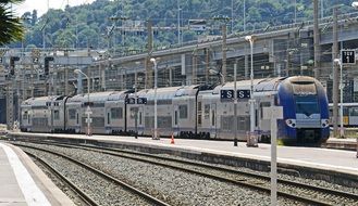 regional train in nice