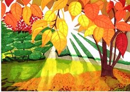 Drawing Nature Fall