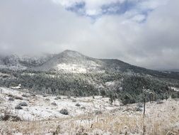 foggy Sunshine Boulder Canyon view