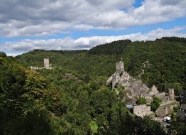 castle ruins in germany