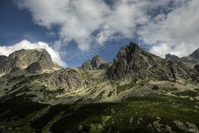 wonderful Slovakia Tatry mountain Landscape