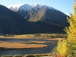 Autumn Alaska Mountain Kenai