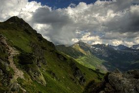 Tatry Poland cloud sky view