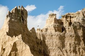 the Badlands in South Dakota