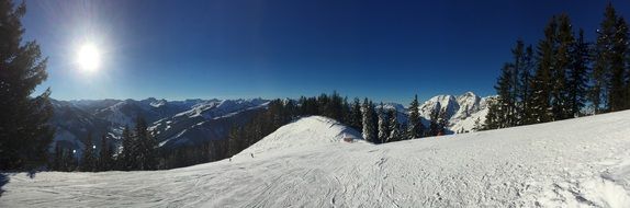 ski resort in Saalbach Hinterglemm