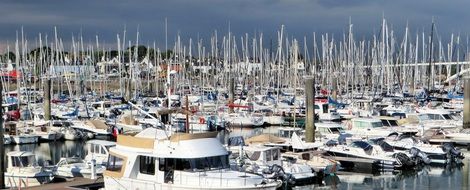 A lot of boats in Brittany
