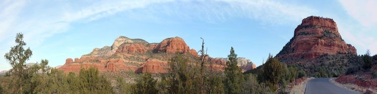 Landscape of Red Rock in Sedona