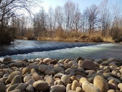 Landscape of river Iregua