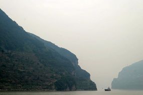 mountain and water in Asia