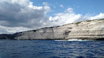 Port Scenery sea cliff Landscape