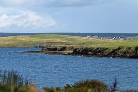 panorama of a picturesque coastline