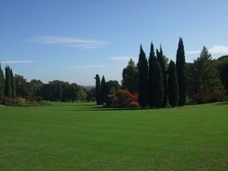 beautiful landscape in sigurta park