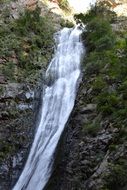 waterfall in a park in south africa