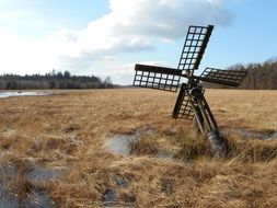 mill on the field