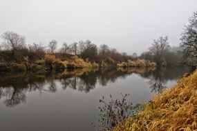 River Autumn Landscape