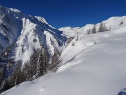 ski resort in serfaus in germany