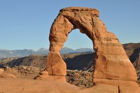 Beautiful Arches National Park in Utah