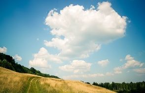 Walking Hills Erosion Clouds