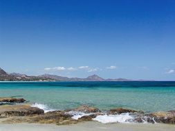 Sardinia Water Ocean coast view