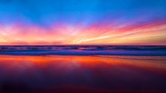 Landscape Picture of the amazing sunset