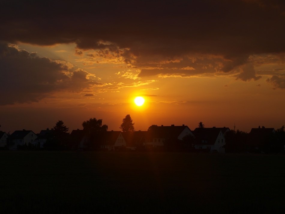 Photo of the lübbecke at the sunset
